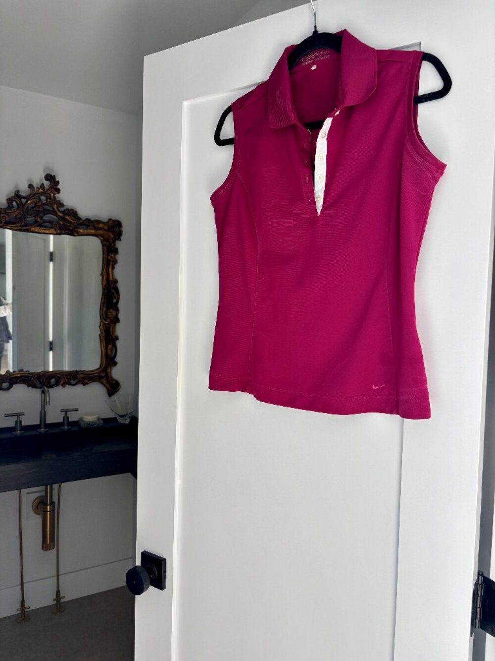 Nike Golf Sleeveless Polo Top | Women’s Size Medium | Dri‑FIT